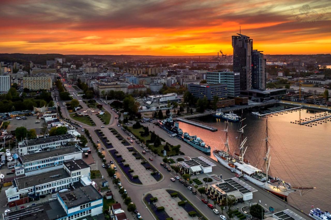 01 Gdynia Centrum - Apartament Mieszkanie dla 2 os Zewnętrze zdjęcie